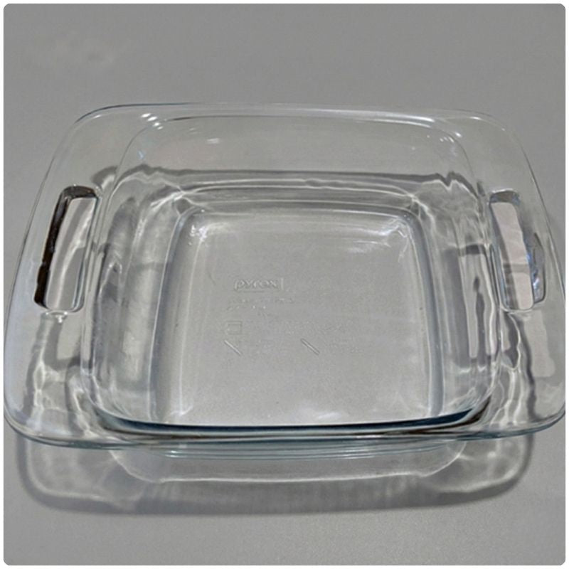 After cleaning - sparkling clean dish